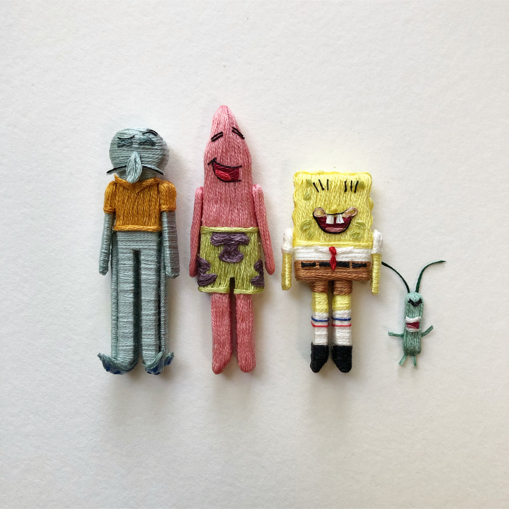 Clothespin Doll SpongeBob SquarePants