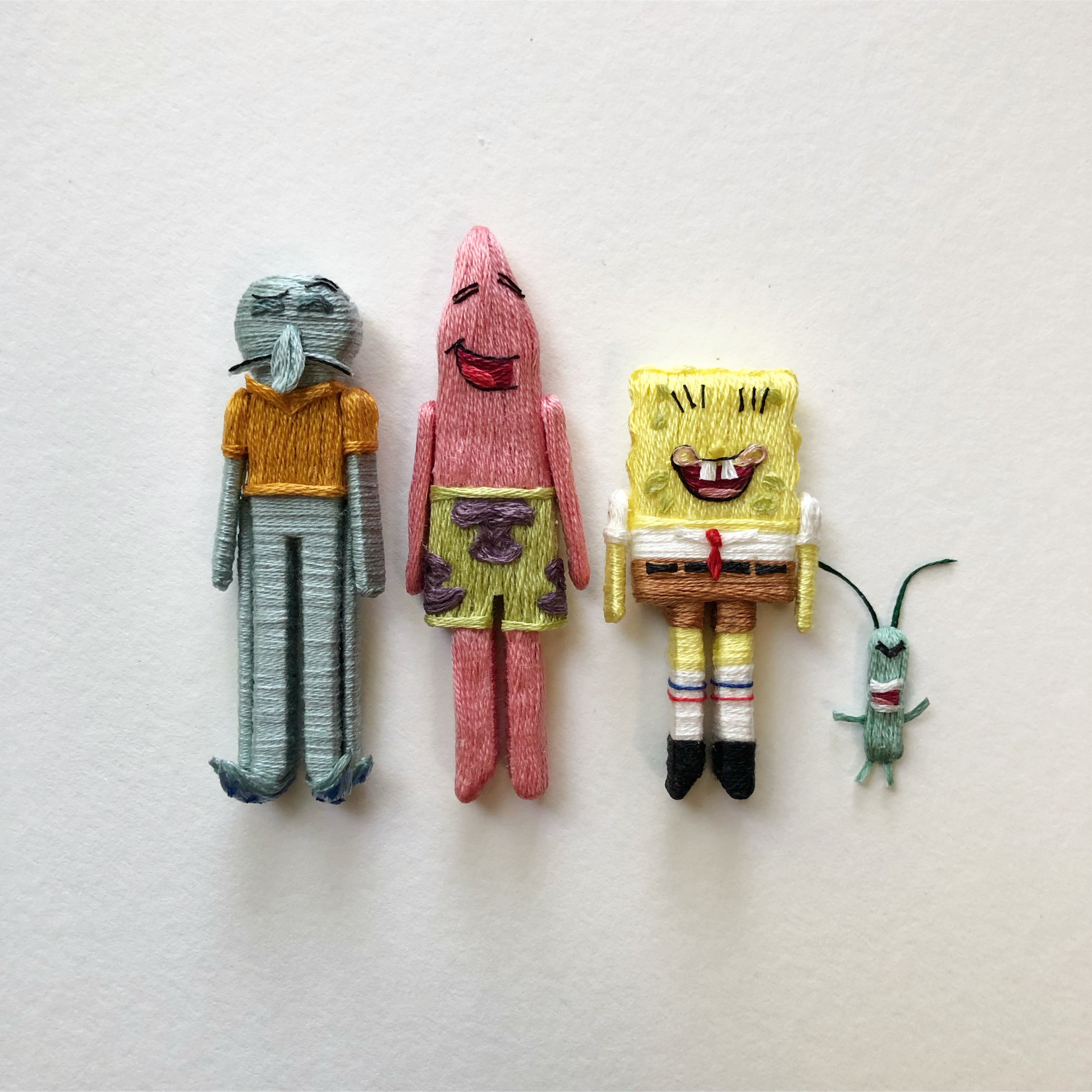 Clothespin Doll SpongeBob SquarePants