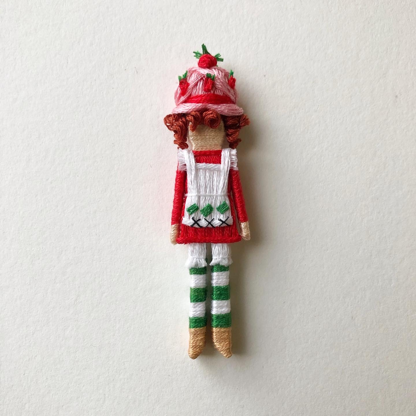 Clothespin Doll Strawberry Shortcake & Friends