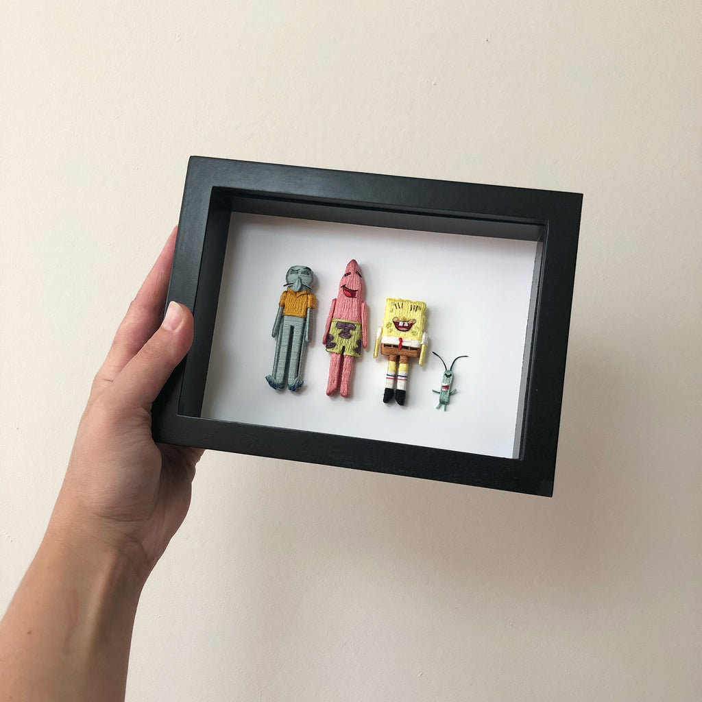 Clothespin Doll SpongeBob SquarePants
