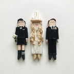 Clothespin Doll Schitt's Creek Wedding