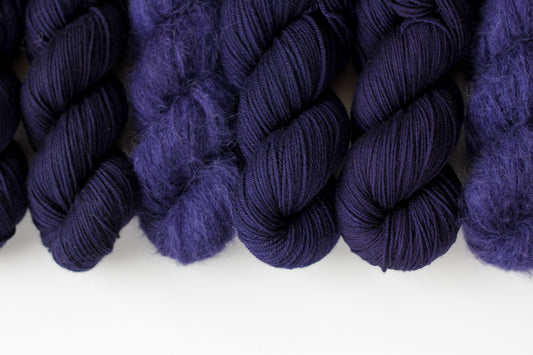 Victorian Blue - Tweed Sock